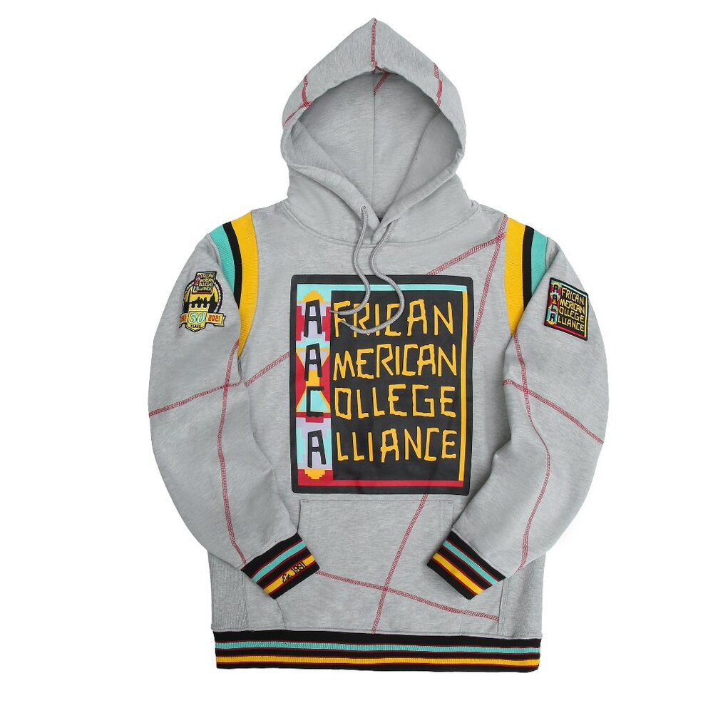 AACA 90s Style Hoodie Hip Hop Colorblock Sweatshirt HBCU Pride Gear